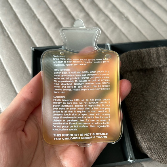 Restoration Hardware Cashmere Hand Warmers - Picture 3 of 5